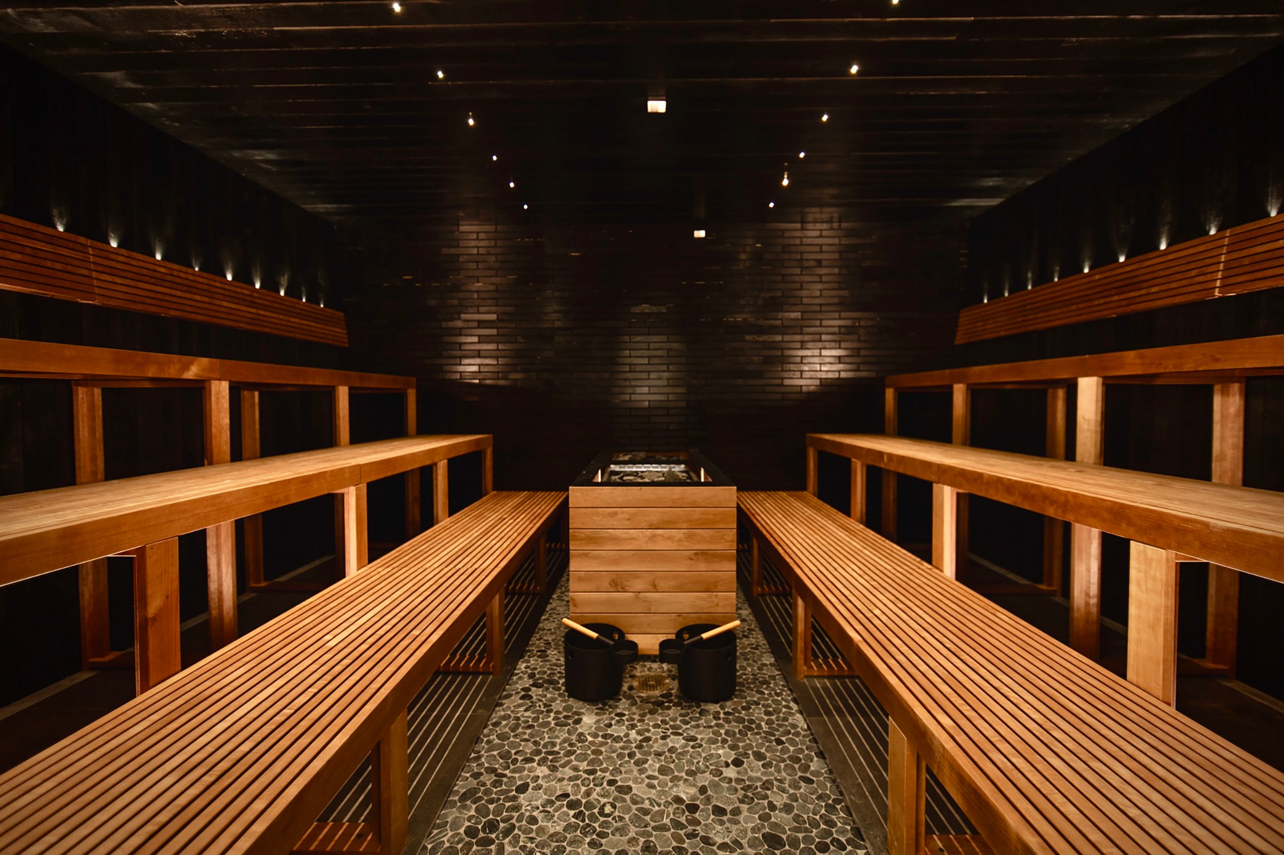 Sauna House Durham Dark Sauna