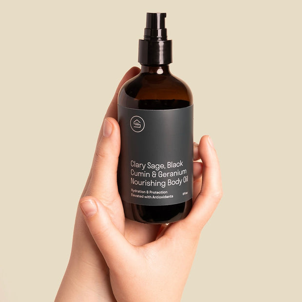 Clary Sage & Geranium Body Oil