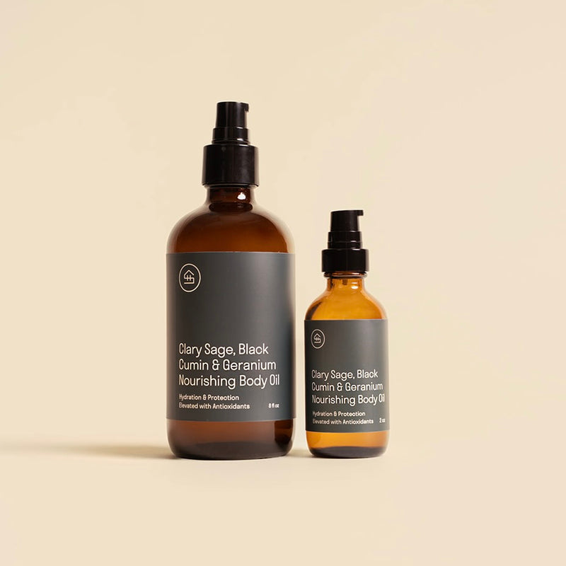 Clary Sage & Geranium Body Oil