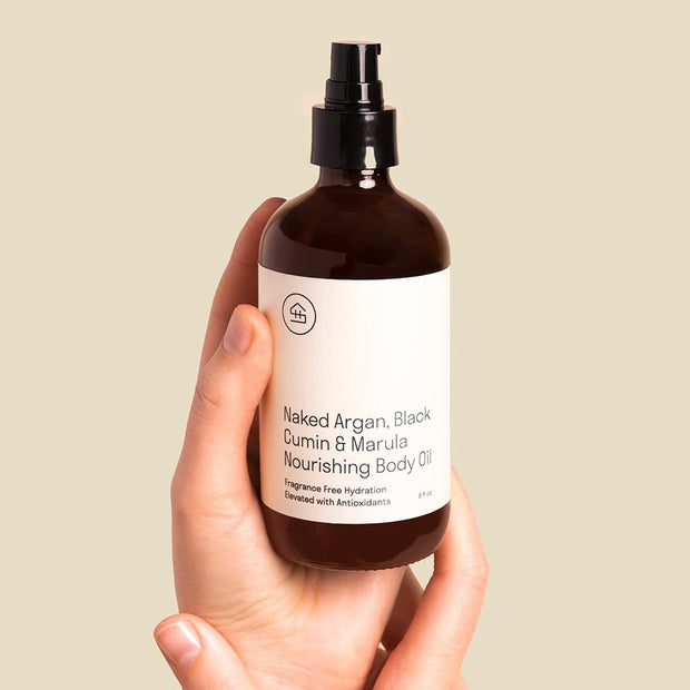 Naked Argan & Marula Body Oil