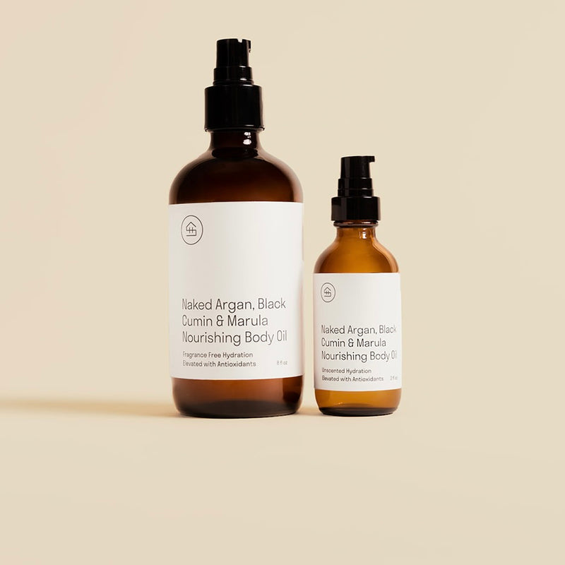Naked Argan & Marula Body Oil