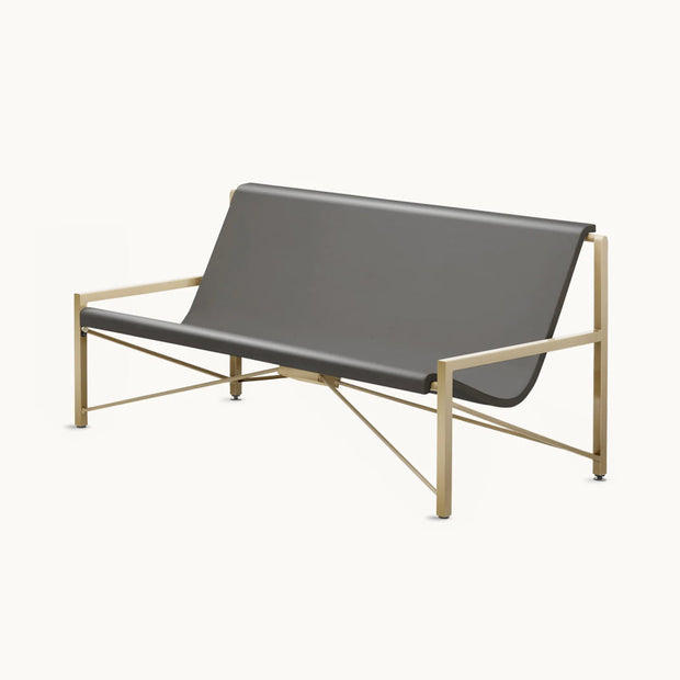 Surface charcoal frame brass