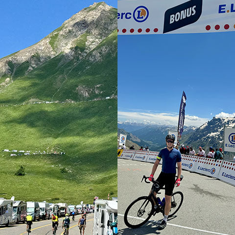 Italian and French Alps, following the Tour de France