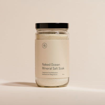 Front view of the Naked Ocean Mineral Bath Soak